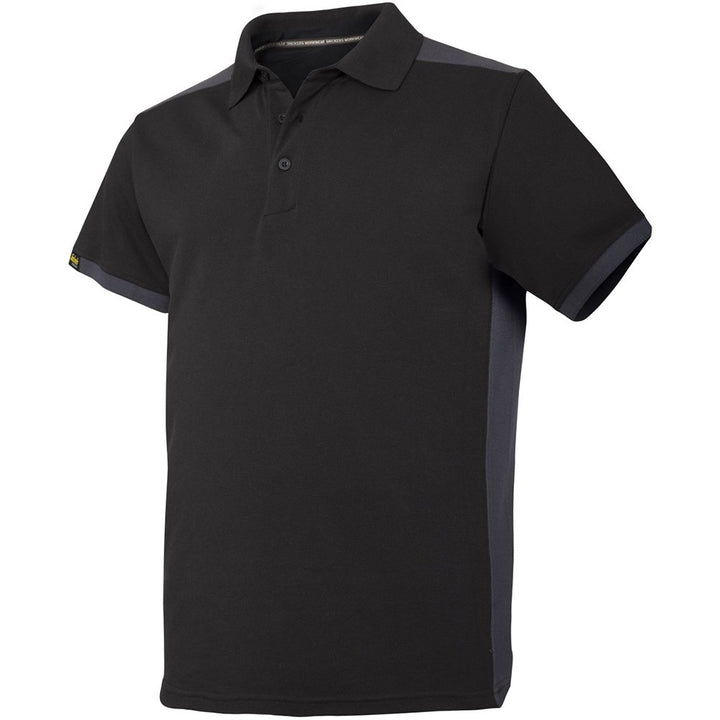 Snickers Workwear Allroundwork Poloshirt L Schwarz, L Schwarz