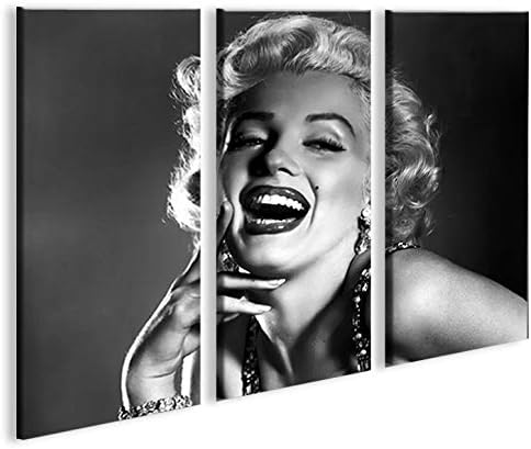 islandburner Bild Bilder auf Leinwand Marilyn Monroe V8 XXL Poster Leinwandbild Wandbild Dekoartikel