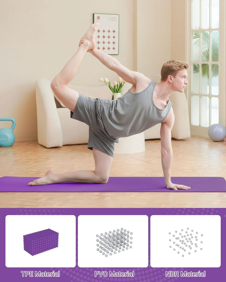 Good Nite Gymnastikmatte Yogamatte Fitnessmatte Rutschfest Trainingsmatte Sport Turn Matten Pilates