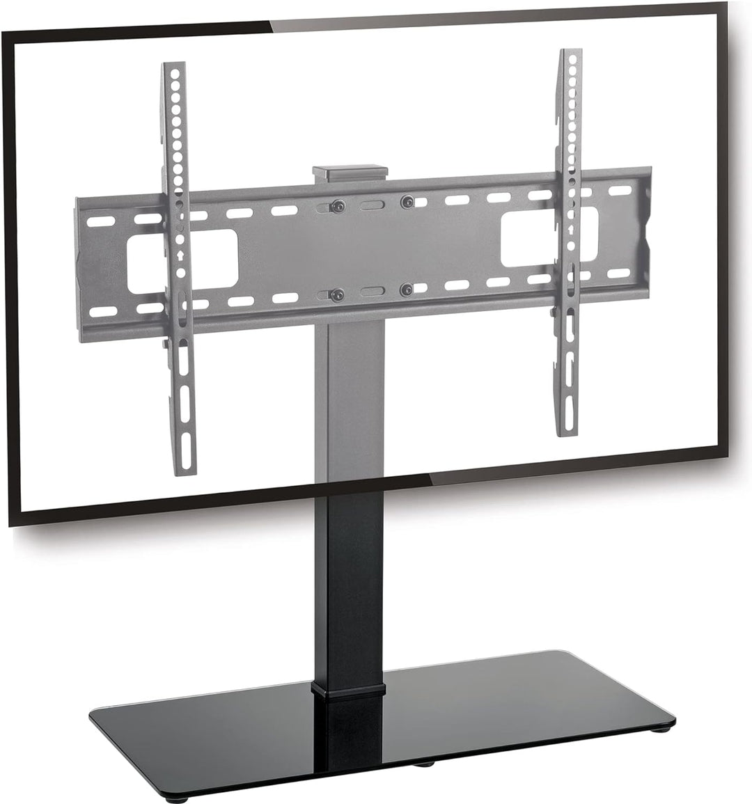 SCHWAIGER TVS7040 511 TV Standfuss TV-Ständer Fernseher-Fuss Fernseher-Halterung 37-70 Zoll max. 40k