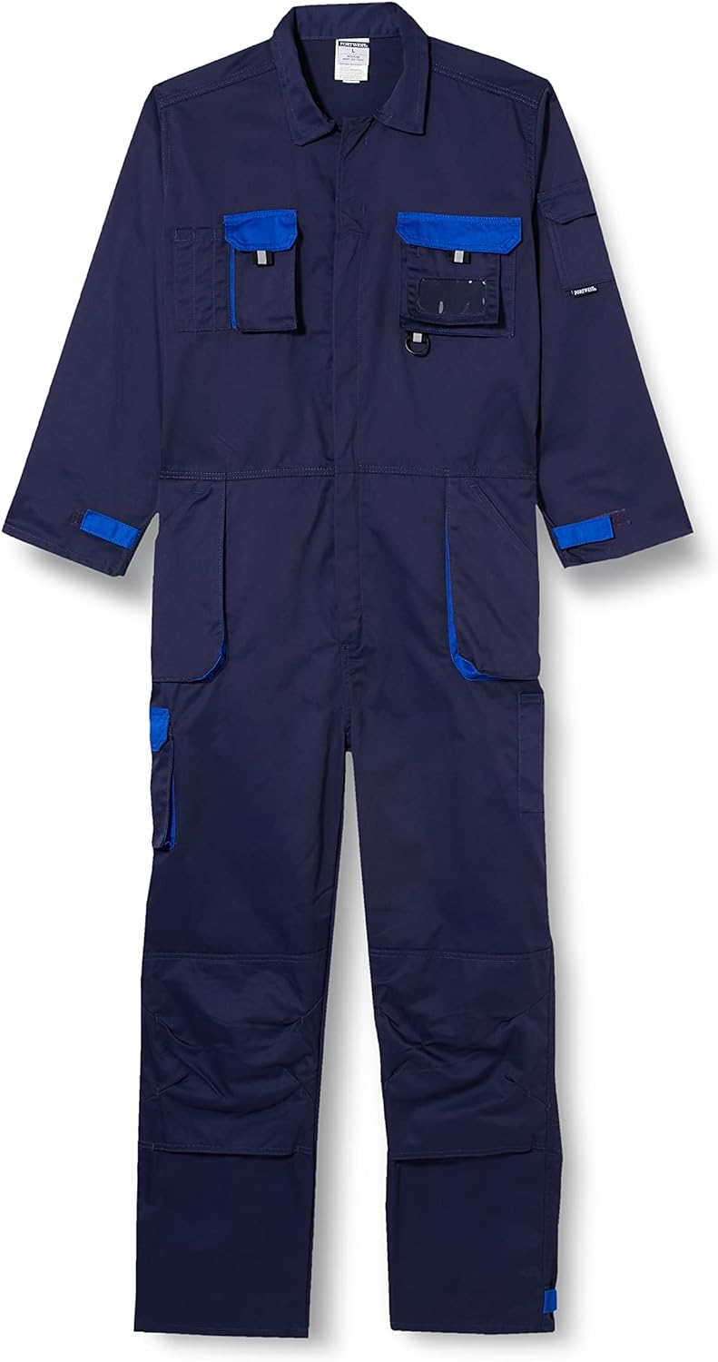 Portwest Portwest Texo Kontrast Overall, Grösse: L, Farbe: Marine, TX15NARL Navy L, Navy L