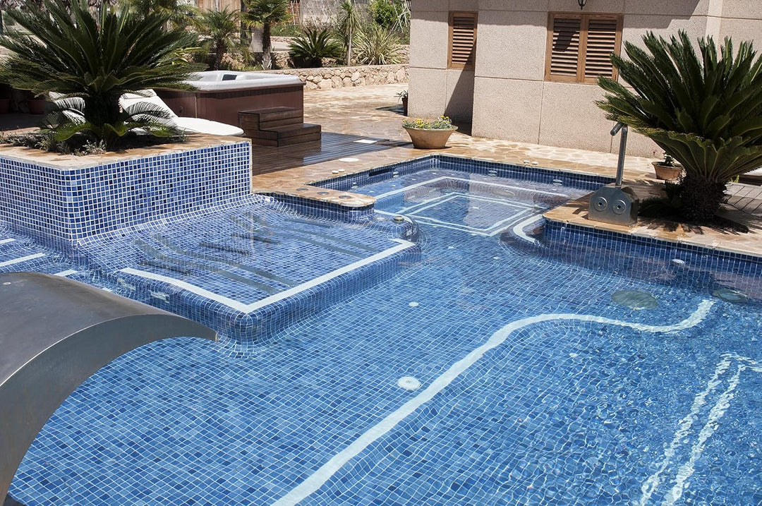 M-COLAFLEX POOLS von Tecno Prodist (5 Kg) Verbesserter flexibler Zementkleber, für die Verlegung von