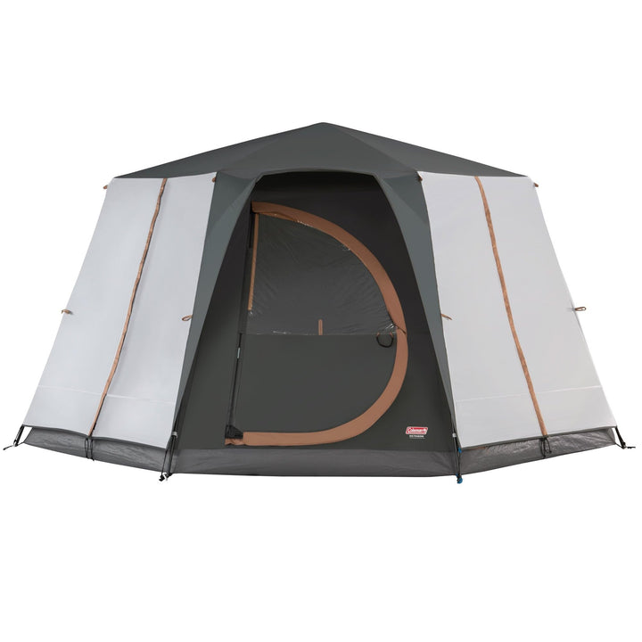 Coleman 2176828 Octagon Zelt mit grossen Fenstern, mit 360° Rundumblick