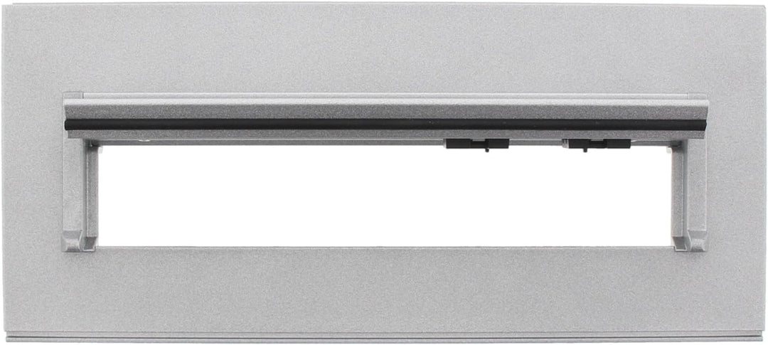 Burg-Wächter Einwurfblende für Durchwurfbriefkästen, Stahl, Blende 794 Si, Silber, Silber
