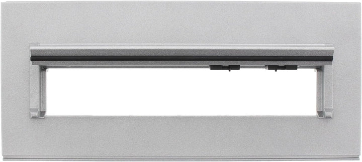 Burg-Wächter Einwurfblende für Durchwurfbriefkästen, Stahl, Blende 794 Si, Silber, Silber