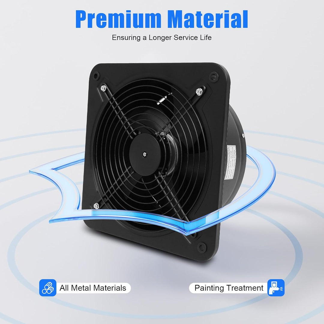 300mm Wandventilator 2677m ³/h Axialventilator Wandlüfter