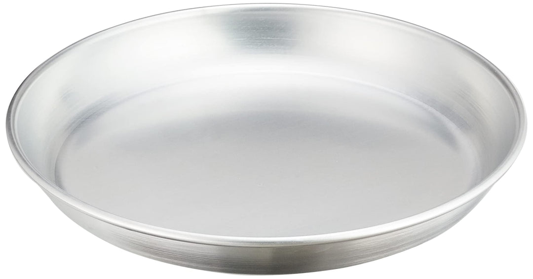 Pentole Agnelli Linie Aluminium 3 mm Tablett zum Meeresfrüchte 50 cm Silber/schwarz, 50 cm