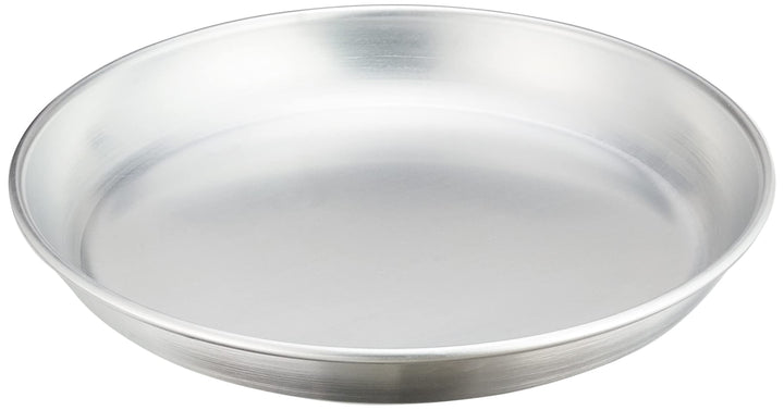 Pentole Agnelli Linie Aluminium 3 mm Tablett zum Meeresfrüchte 50 cm Silber/schwarz, 50 cm