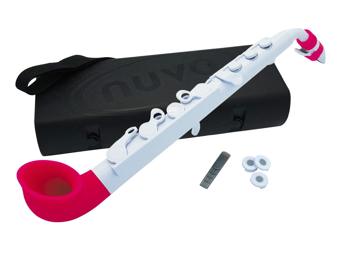 NUVO jSax 2.0, weiss-pink, Standard Set Weiss/Pink Saxophon, Weiss/Pink Saxophon