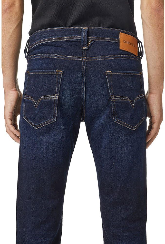 Diesel Herren Laekee-beex Jeans 27W / 32L Blue (Tapered), 27W / 32L Blue (Tapered)