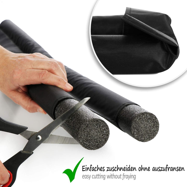 com-four® 18x Zugluftstopper für die Tür, Standardmasse Innentür - Türbodendichtung, Türunterdichtun