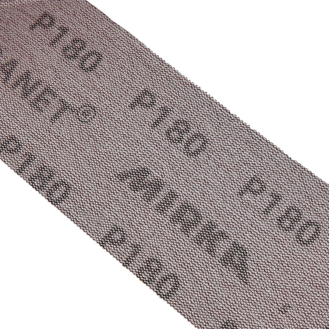 Mirka Abranet Netz-Schleifrolle 75 mm x 10 m Klett / Korn P180 / 1 Rolle / zum Schleifen von Holz, S