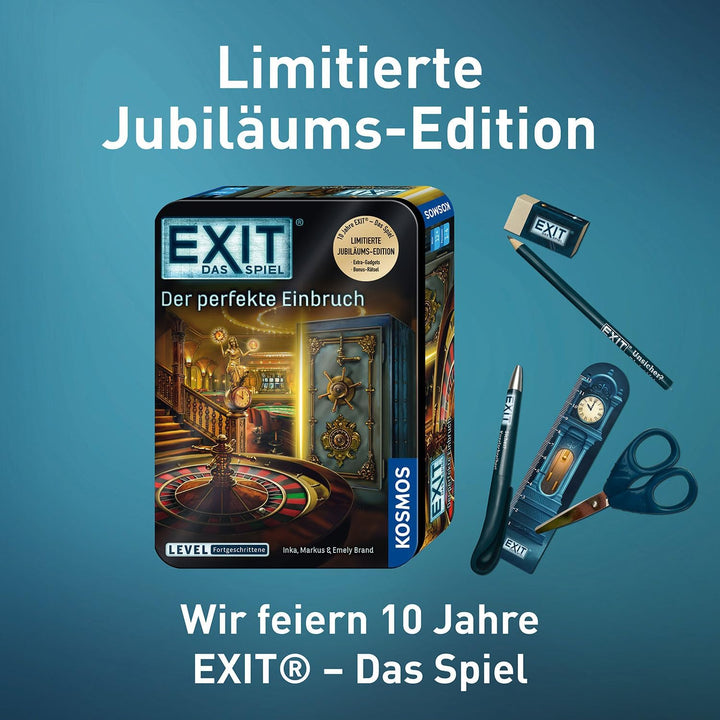 Kosmos EXIT - Das Spiel: Der perfekte Einbruch, Escape Room ab 12 Jahre