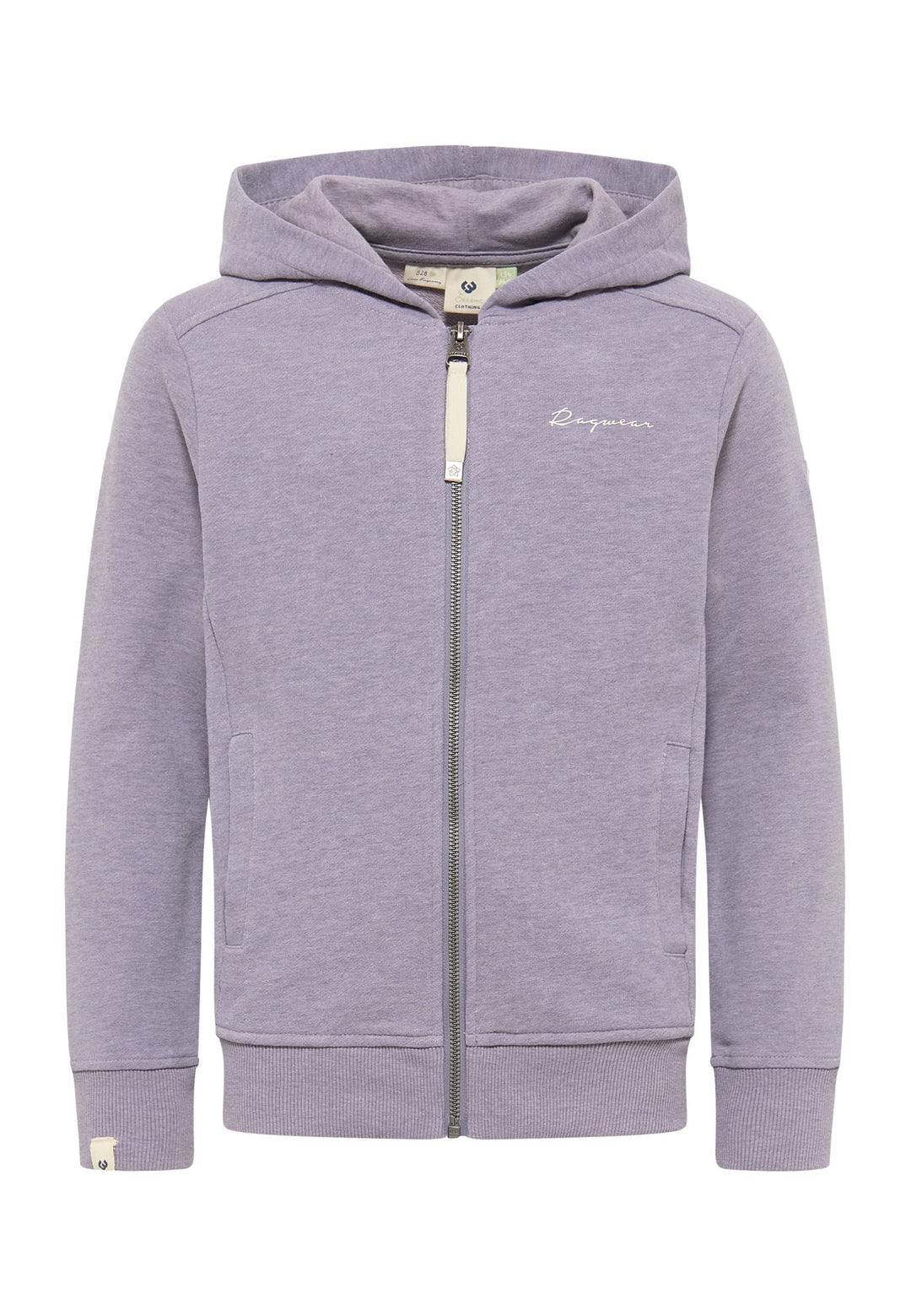 Ragwear Mädchen Sweatjacke oder Hose THEA ZIP ORGANIC Sweatshirt mit Kapuze und Reissverschluss Über