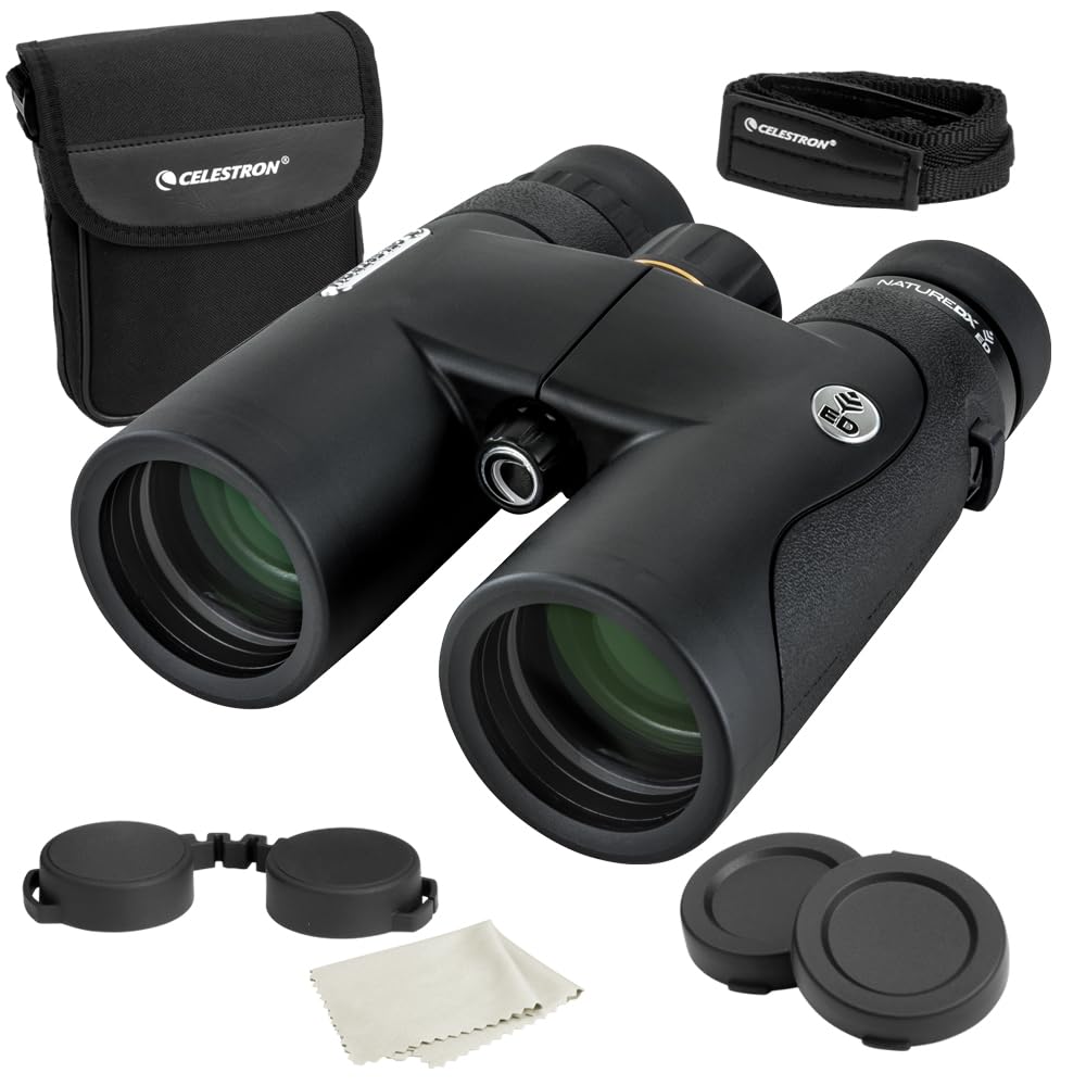 Celestron Nature DX ED 10x42 Binoculars - Premium Extra-Low Dispersion ED Glass Lenses, 10X42