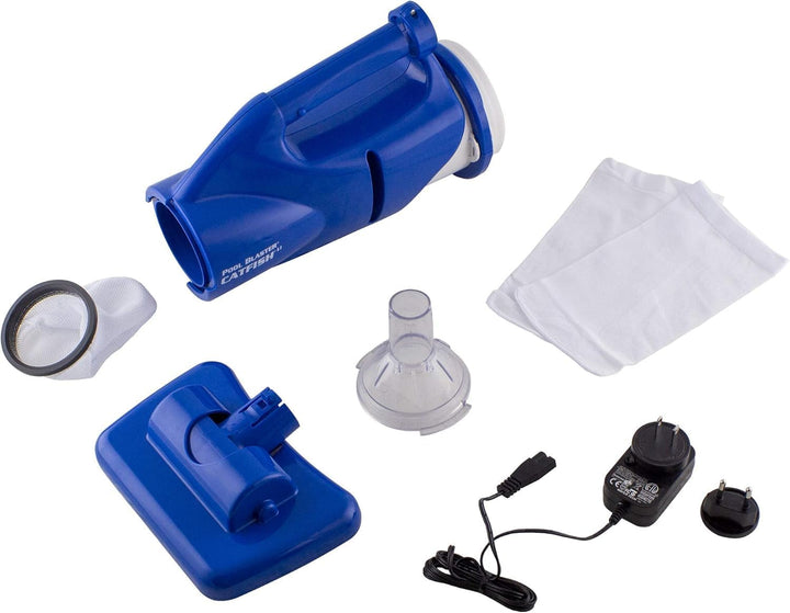 Water Tech POOL BLASTER Catfish batteriebetriebener wiederaufladbarer Staubsauger für Schwimmbad und