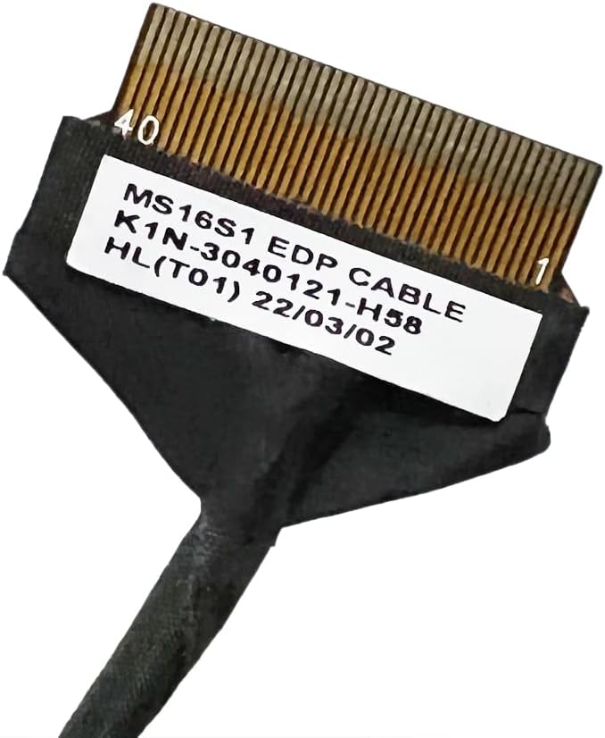 JINTAI Flexibler LCD-Anschluss LED Display 30-PIN für MSI PS63 MS-16S1 MS-16S2 MS-16S3 MS-16S5 MS-18