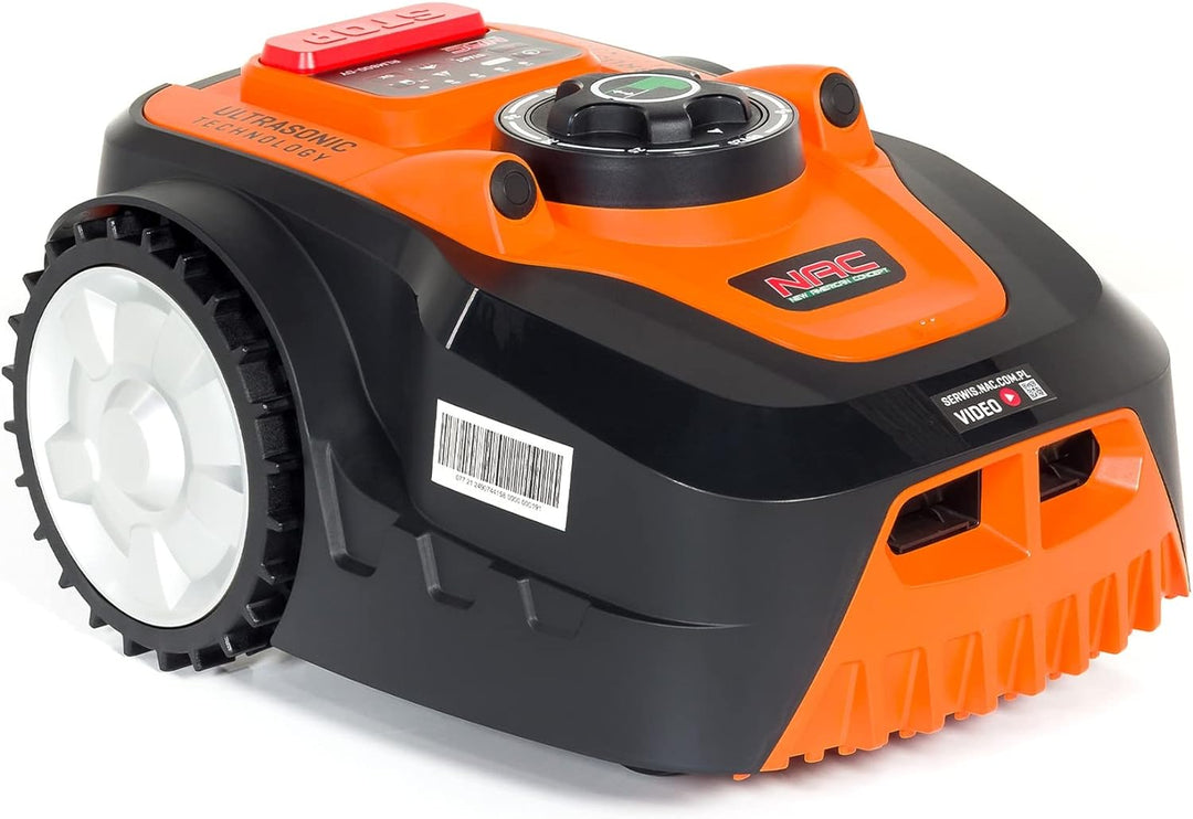 NAC NEW AMERICAN CONCEPT Mähroboter bis 800 qm, Schnittbreite 18cm, Schnitthöhe 20-60mm, bürstenlose