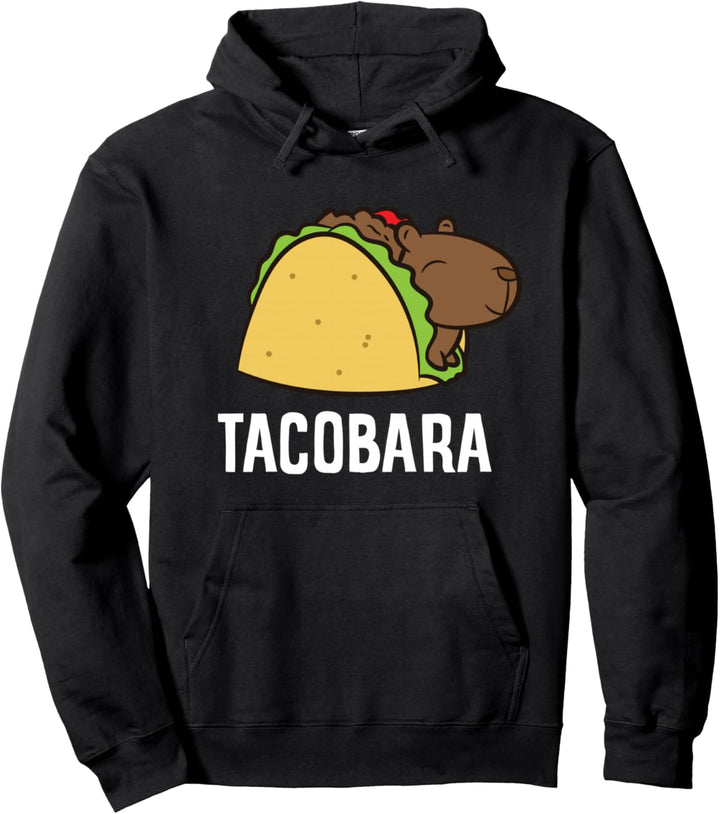 Tacobara Lustige Capybara Tacos Pullover Hoodie