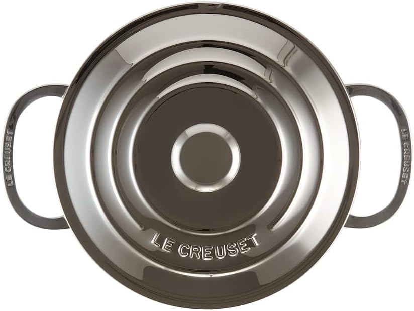 Le Creuset Fleischtopf aus 3-ply PLUS Edelstahl, 20 cm, 96600620000000, 20 cm