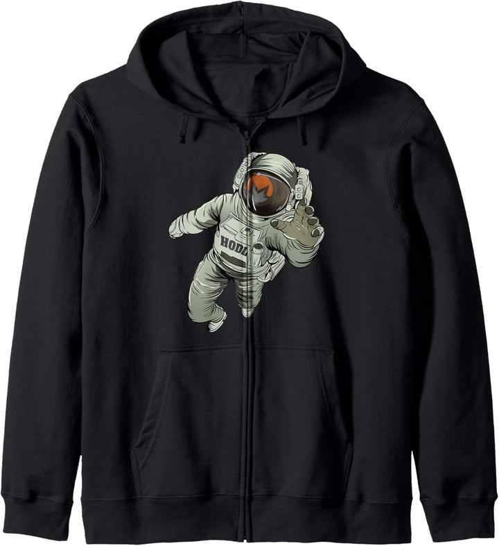 Monero-Logo Mond XMR Kapuzenjacke