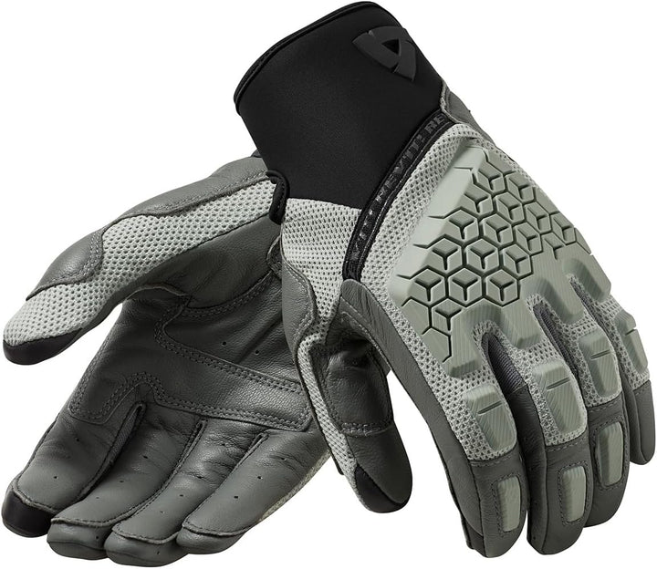 Revit Caliber Motorradhandschuhe Mittelgrau S, Mittelgrau S