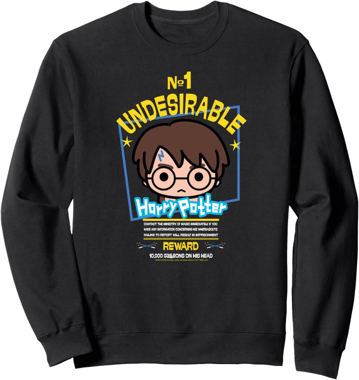 Harry Potter Chibi No 1 Undesirable Harry Potter Poster Sweatshirt
