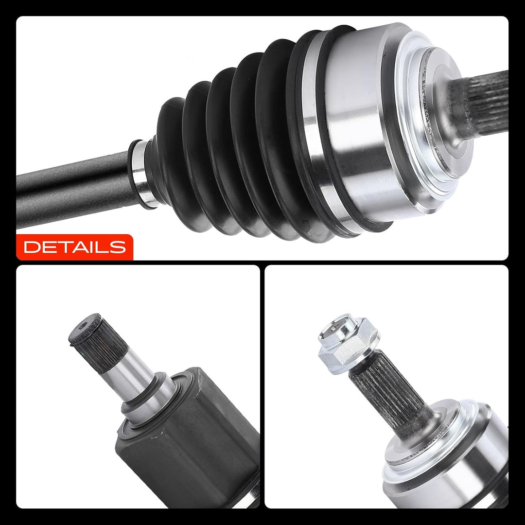 Frankberg 1x Antriebswelle Gelenkwelle Vorne Links Kompatibel mit CR-V II RD 2.0L 2.4L 2001-2007 FR-
