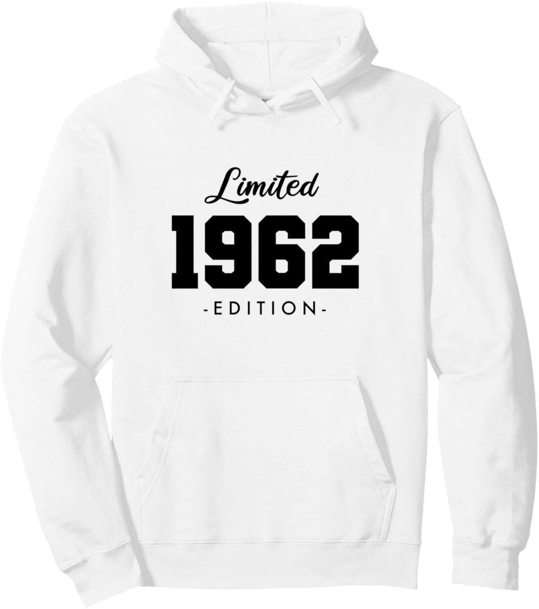 62 Jahre Jahrgang 1962 Limited Edition 62. Geburtstag Pullover Hoodie
