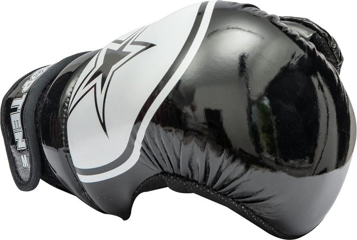 TOP TEN Pointfighter „Glossy Block Star“ Schwarz - Weiss L, Schwarz - Weiss L