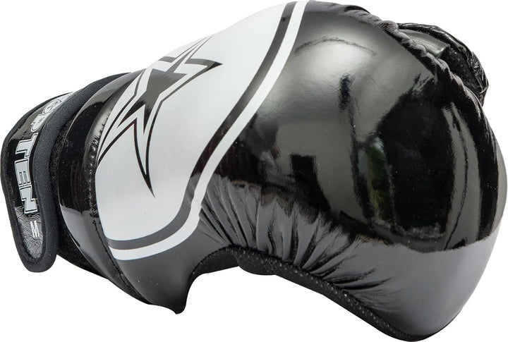 TopTen Pointfighter „Glossy Block Star“ Schwarz - Weiss S, Schwarz - Weiss S