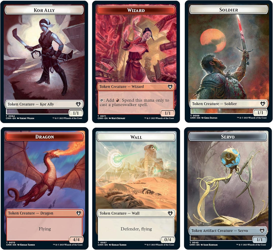 Magic: The Gathering Commander Masters Commander Deck - Planeswalker Party (2-Card Collector Booster
