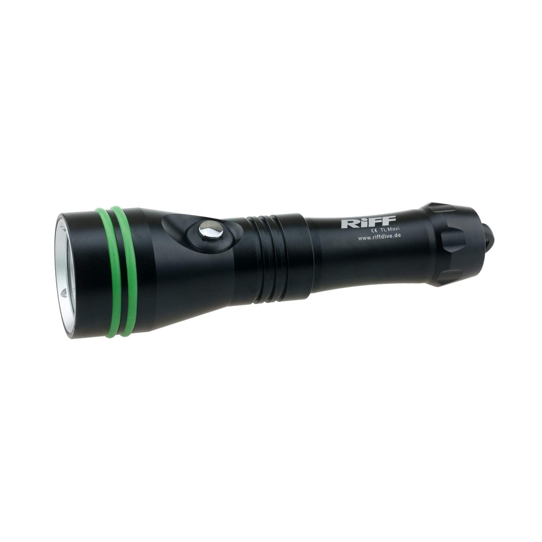 Riff TL Maxi Tauchlampe mit 1200 Lumen Leuchtkraft, Farbe:schwarz