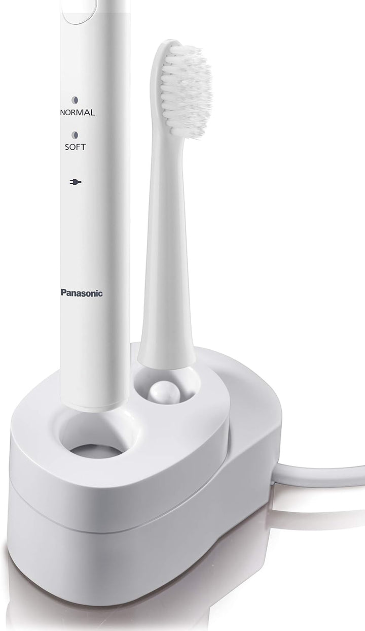 Panasonic Schallzahnbürste EW-DM81 mit Soft-Start-Funktion & Panasonic WEW0972W503 Ersatzbürste WEW0