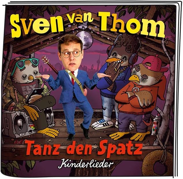 tonies Hörfiguren für Toniebox, Sven Van Thom – Tanz den Spatz, Kinderlieder für Kinder ab 5 Jahren,