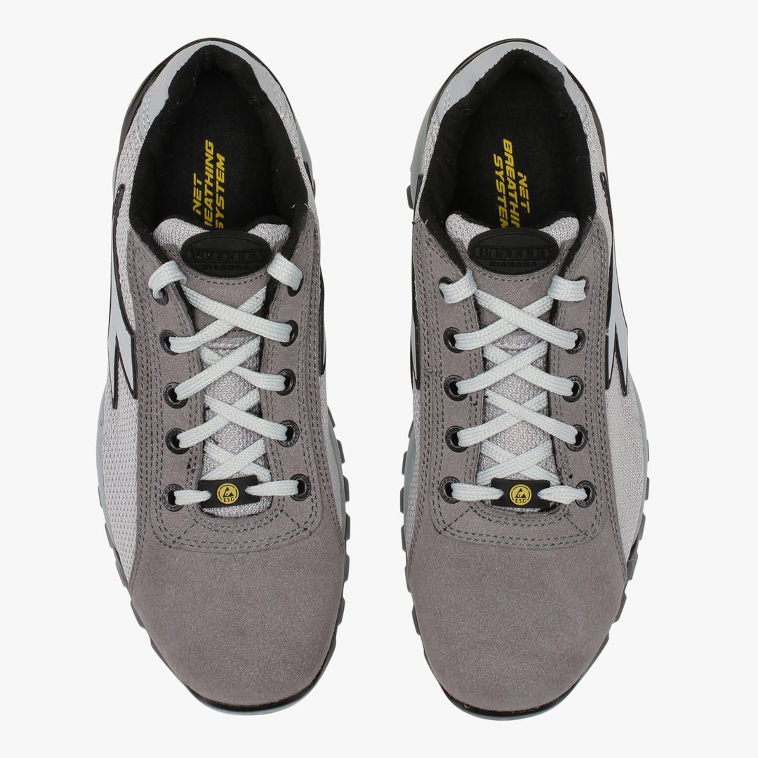 Diadora Herren Glove NET Low S1P HRO SRA ESD, Wind Gray, 35 EU 35 EU Wind Gray, 35 EU Wind Gray