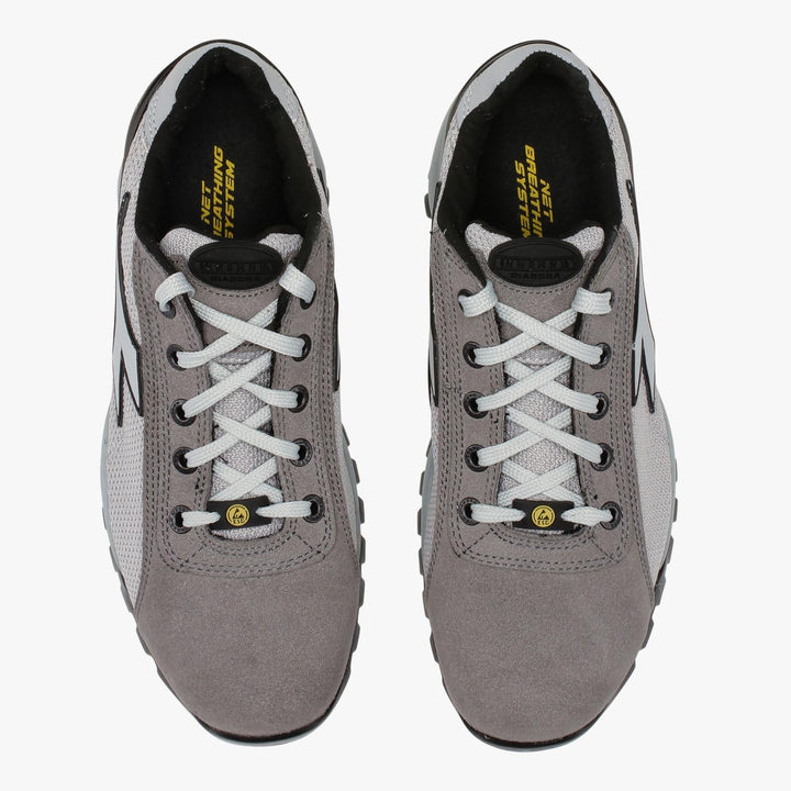 Diadora Herren Glove NET Low S1P HRO SRA ESD, Wind Gray, 35 EU 35 EU Wind Gray, 35 EU Wind Gray