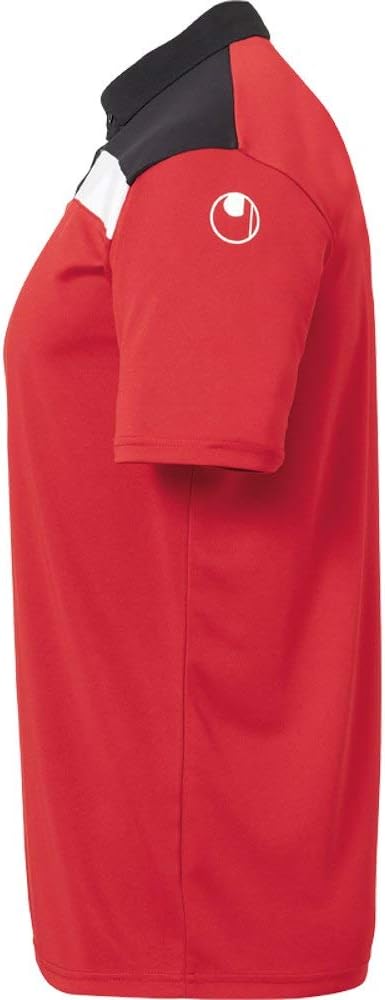 uhlsport Herren Offense 23 Polo Shirt Poloshirt XXL Rot/Schwarz/Weiss, XXL Rot/Schwarz/Weiss
