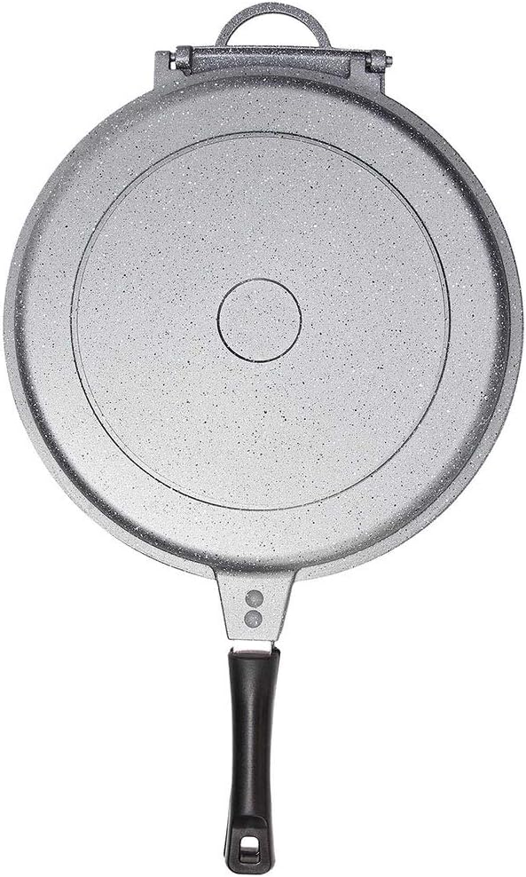 Tognana WI758F2AMN2 Doppelpfanne 30 cm, Aluminium, Schwarz