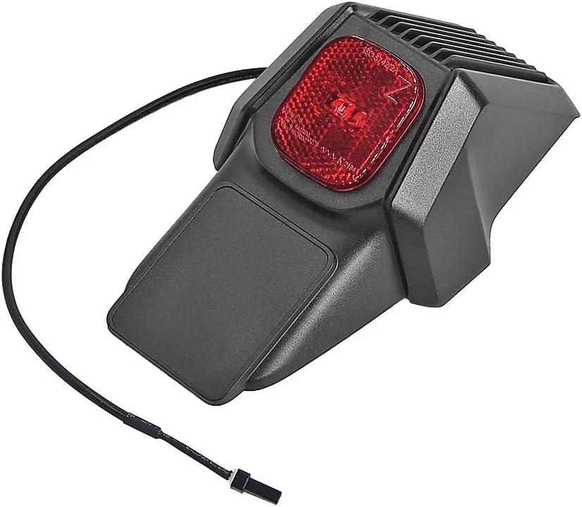 Schutzblech hinten für Segway Ninebot ZT3 Pro Elektroroller mit Rückleuchten (mit Rücklicht)