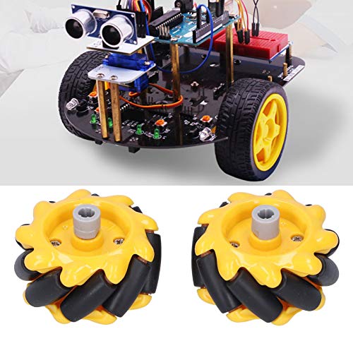 YWBL-WH Mecanum Wheel Omni-Directional Wheel Smart Robot Autoteile DIY Spielzeugzubehör 48mm/1.9in(2