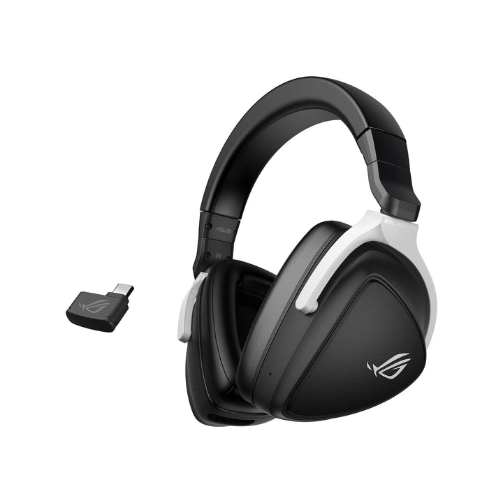 ASUS ROG Delta S Wireless Gaming Headset (drahtlose USB-C 2,4 GHz- und Bluetooth-Verbindungen, 25 St