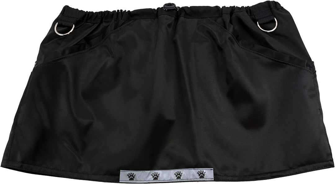 Berra Hundesportweste Trainingsgürtel halbe Weste Trainingsweste Dummyweste L = 124cm Schwarz, L = 1