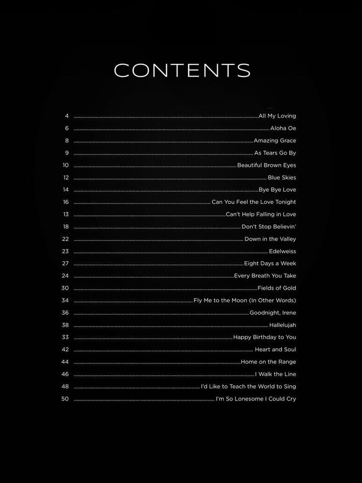 First 50 Melodies You Should Play on Ukulele, Taschenbuch