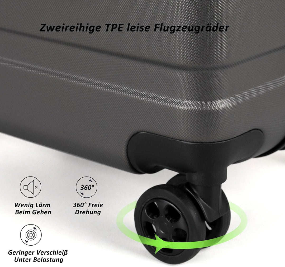 TAN.TOMI Handgepäck Koffer, Reisekoffer Hartschalenkoffer, Koffer &amp; Trolley Handgepäck mit Passworts