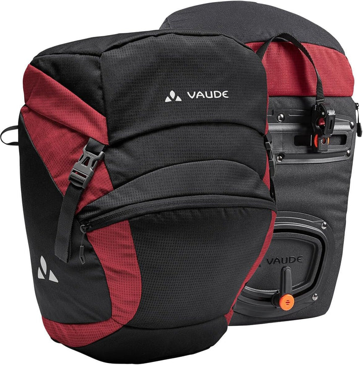 Vaude On Tour Front. Vorderradtaschen, Einheitsgrösse Einheitsgrösse black/carmine, Einheitsgrösse b