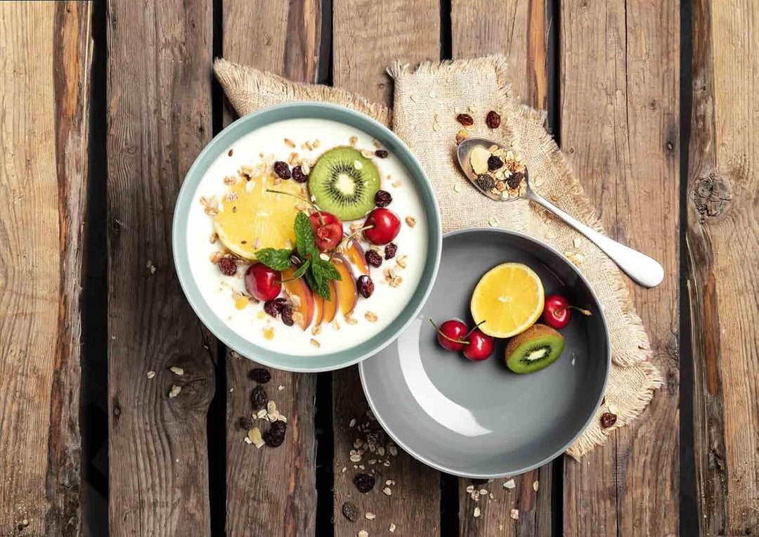 Seltmann Weiden Beat Color Glaze Foodbowl Set 3-teilig, Servierschalen-Set mit Rillenrelief, 20 | 25