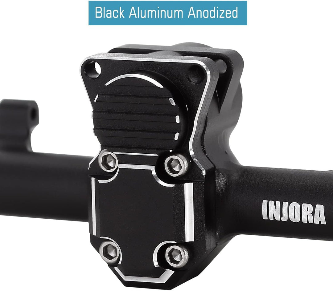 INJORA RC Vorder Hinter Achse CNC Aluminium Verlängert 4mm für 1/24 RC Crawler Axial SCX24 Deadbolt