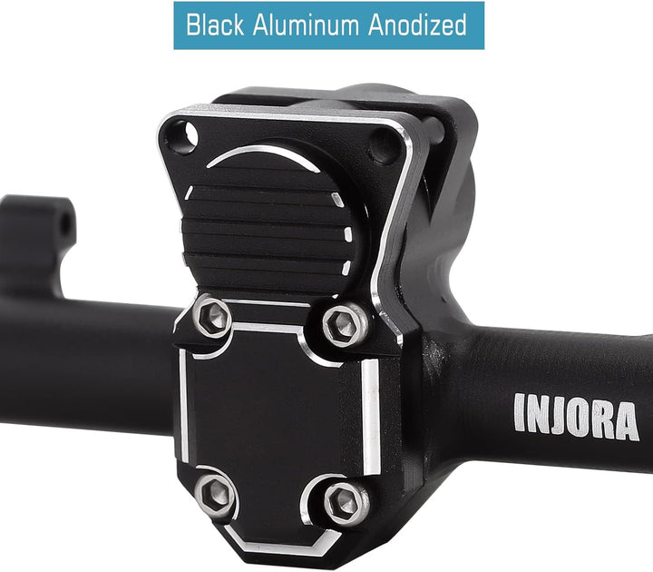 INJORA RC Vorder Hinter Achse CNC Aluminium Verlängert 4mm für 1/24 RC Crawler Axial SCX24 Deadbolt