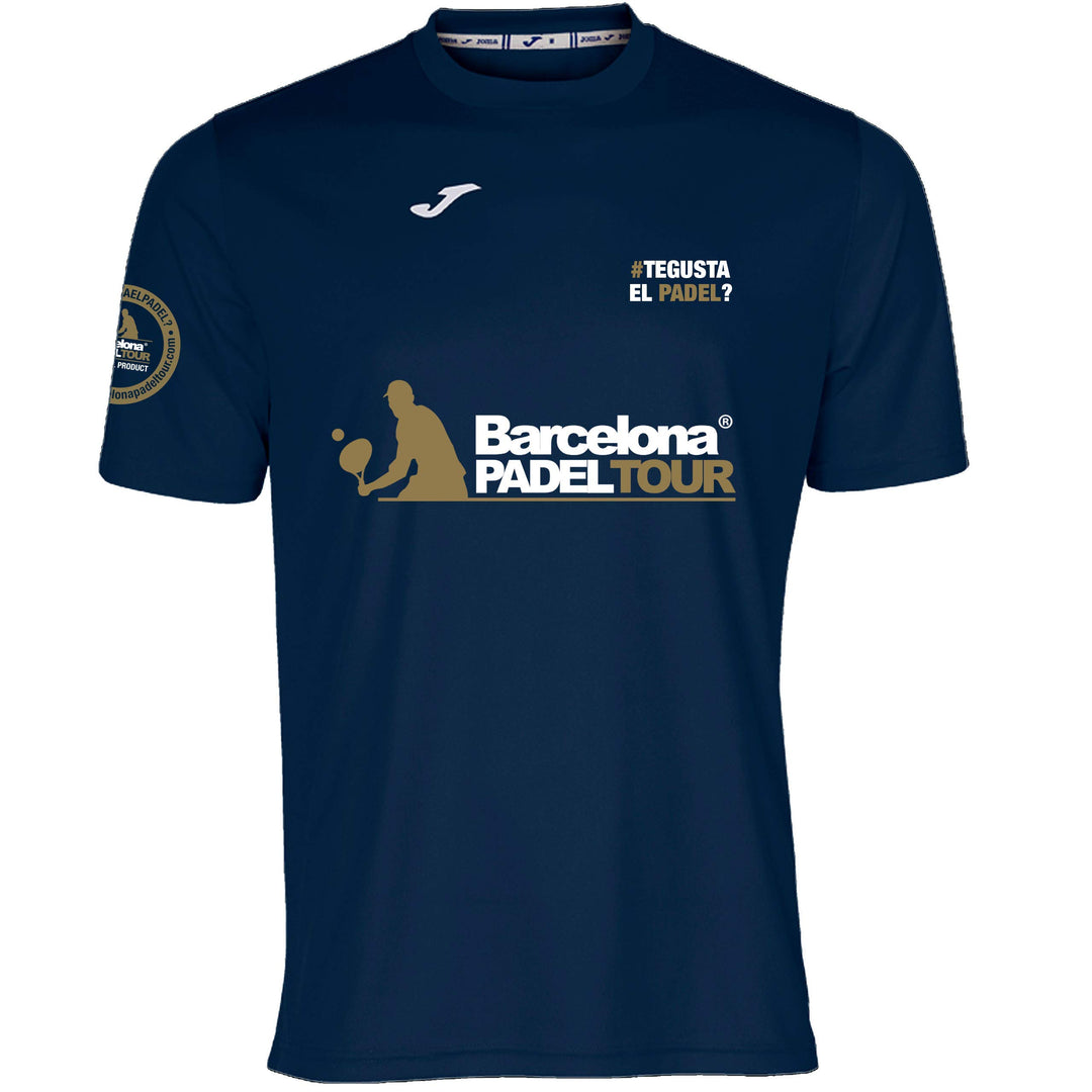 Barcelona Padel Tour - Te Gusta EL pádel - Men's T-Shirt with Short Sleeves - Padel Soft Touch & Qui